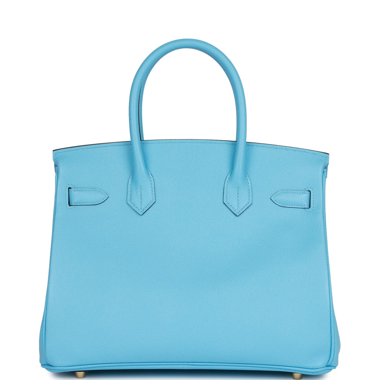 H Birkin 30 Celeste Epsom Gold Hardware
