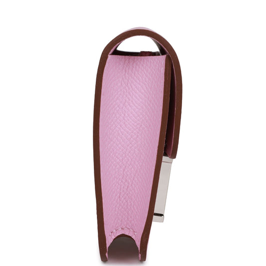 H Constance Slim Wallet Mauve Syestre Epsom Palladium Hardware