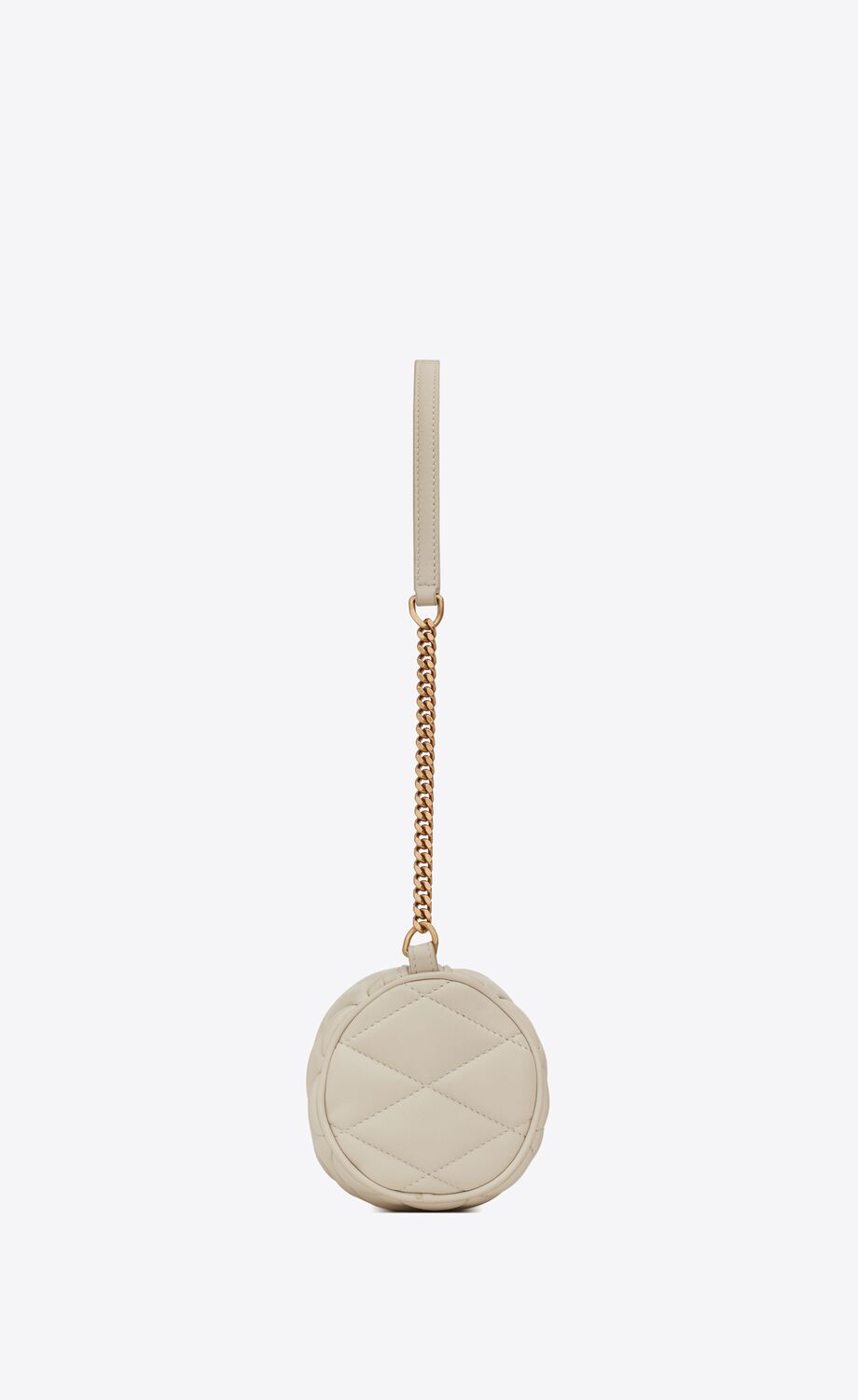 Y Sade Small Tube Bag in Quilted Lambskin