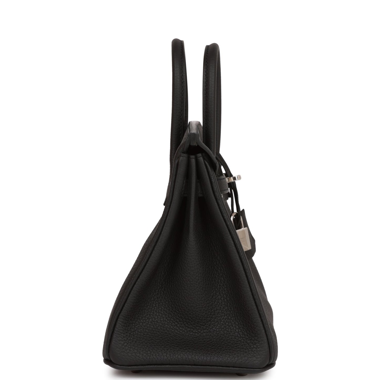 H Birkin 25 Black Togo Palladium Hardware