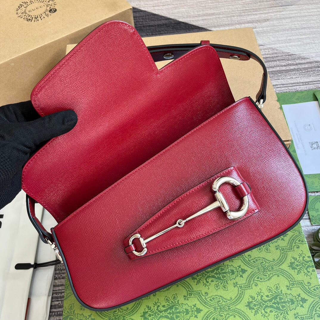 Horsebit Shoulder Bag