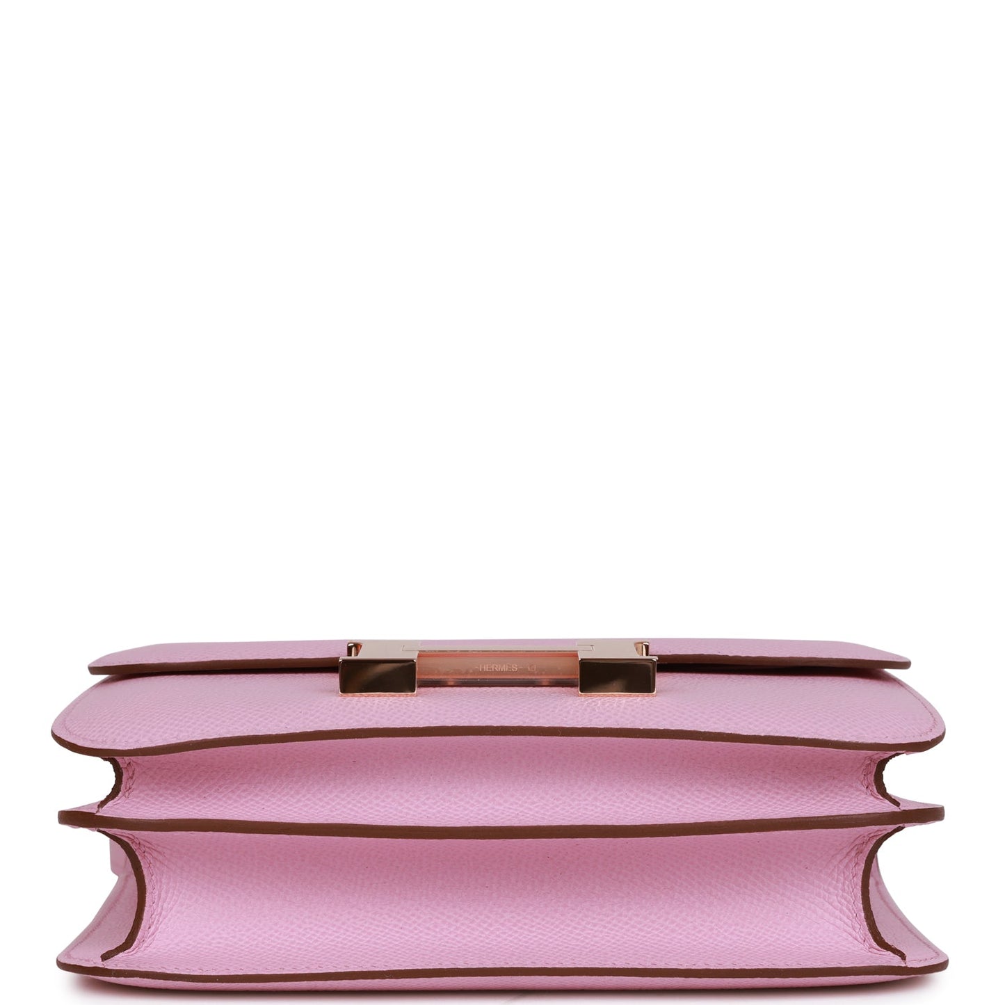 H Constance 18 Mauve Syestre Epsom Rose Gold Hardware