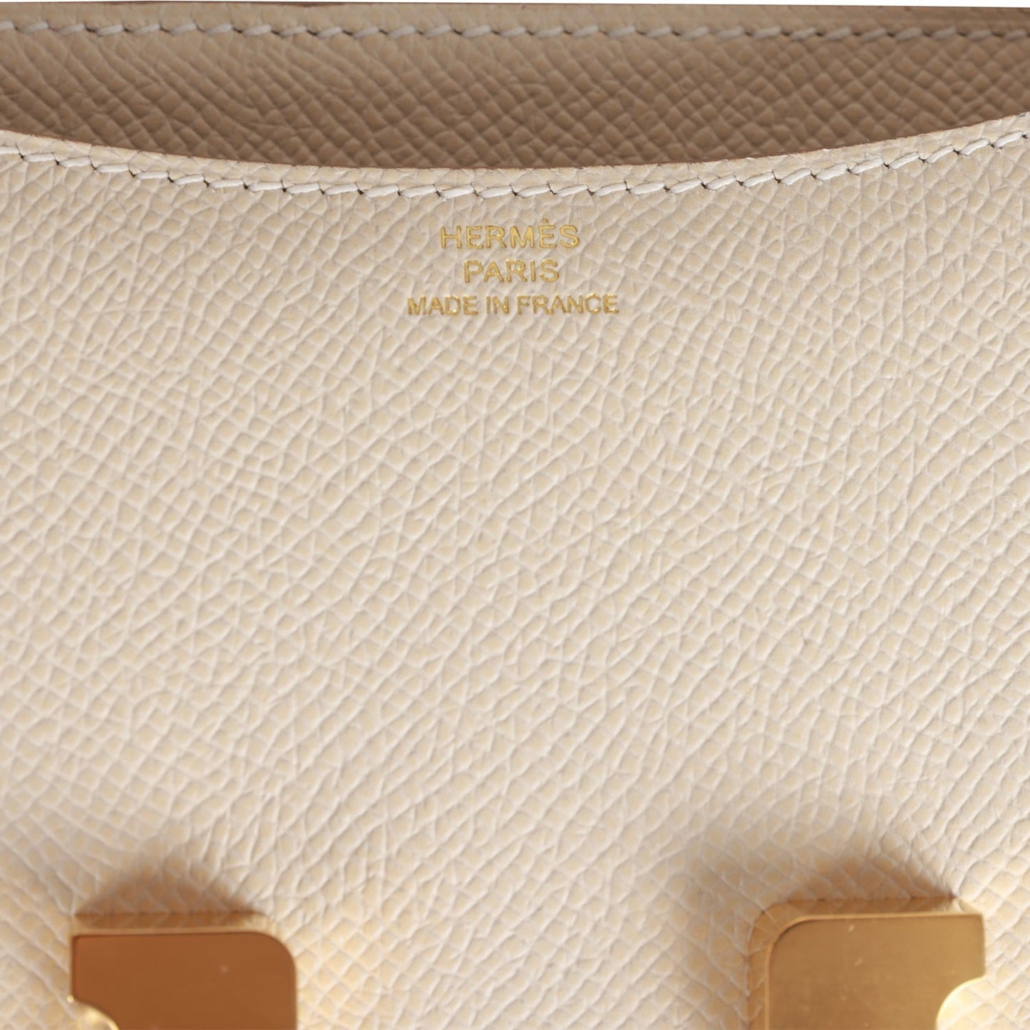 H Constance 1-18 Craie Epsom Gold Hardware