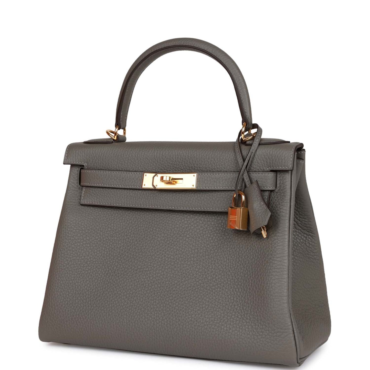 H Kelly Retourne 28 Gris Meyer Clemence Gold Hardware