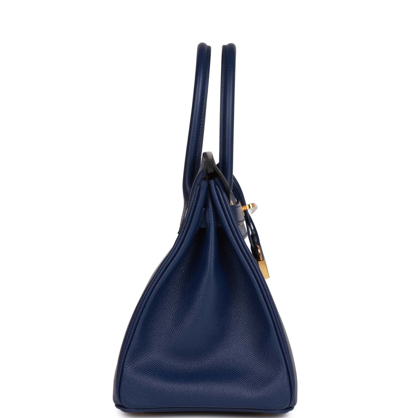 H Birkin 30 Bleu Saphir Epsom Gold Hardware