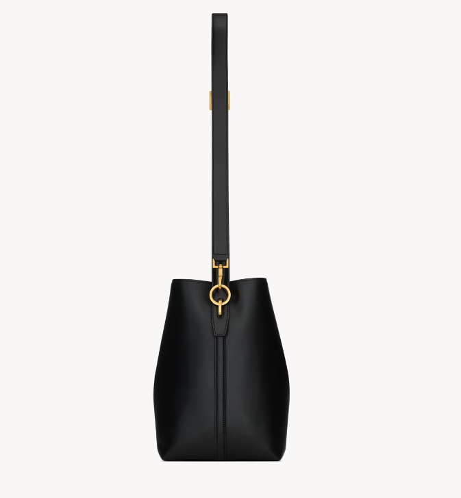 Y LE 37 IN SHINY LEATHER BAG