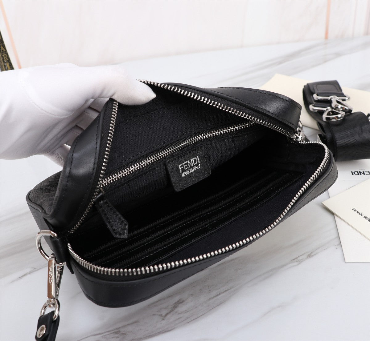Fen pouch men bag size :23✘16✘5 cm
