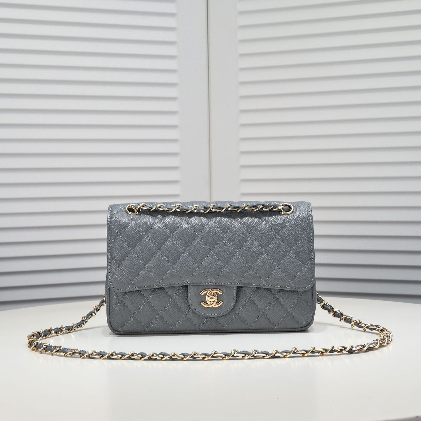 CC CF2.55 caviar leather bag 8 COLORS  size: 25.5*16*6.5cm