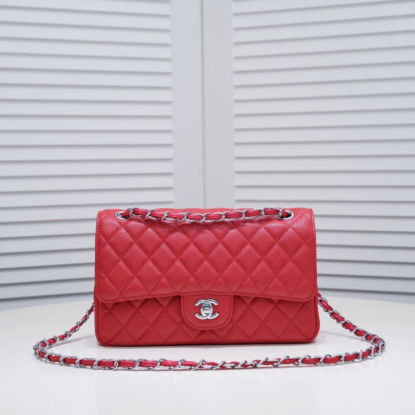 CC CF2.55 caviar leather bag 8 COLORS  size: 25.5*16*6.5cm
