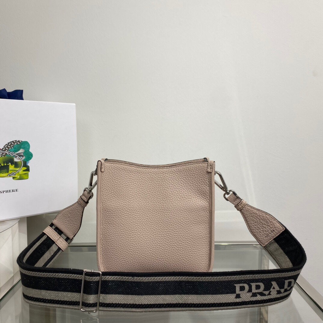 Pra Mini Shoulder Bag Beige For Women, Women's Bags 7.9in/20cm