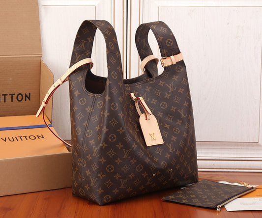 Louis Vuitton Atlantis GM Brown Monogram Canvas Shoulder Bag
