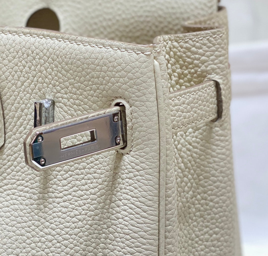 Hermès Birkin Dream Hangbag White 25*30*35 CM