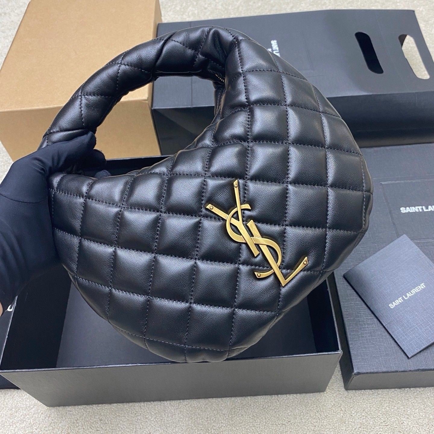 Saint Laurent Icare leather handbag（mini）