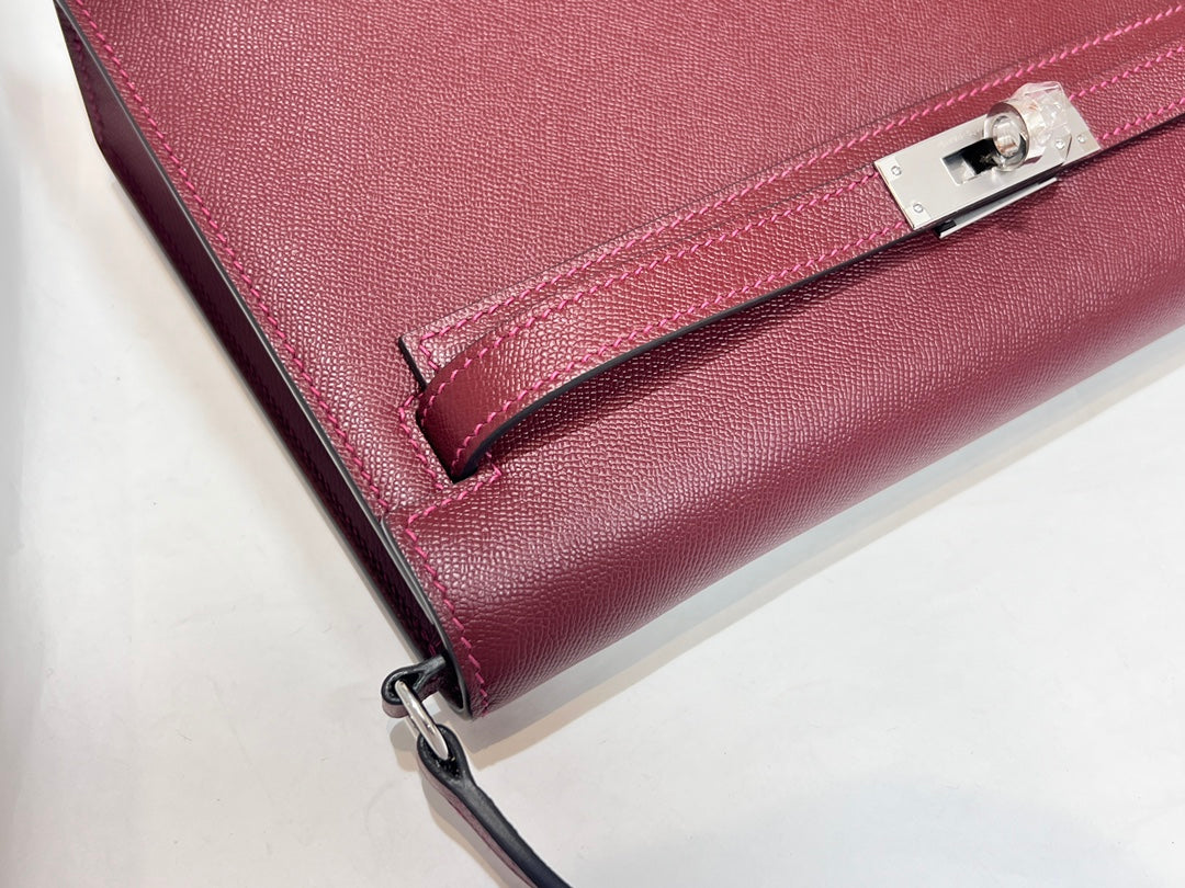 Hermes Kelly Elan Bag Purple