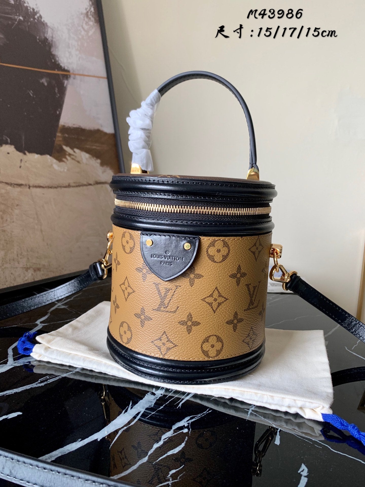 Louis Vuitton LV Cannes Bag M43986, 15x17x15cm