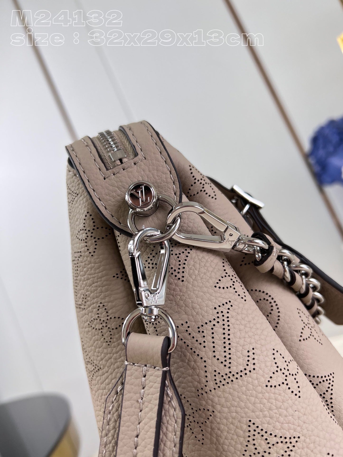 Louis Vuitton Mahina Hand It All Bag Coffee M24132, 32x29x13cm