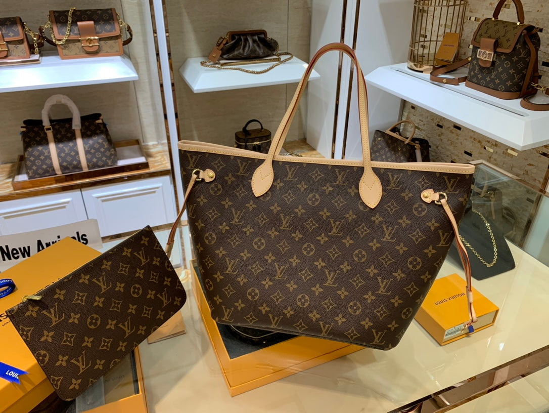 Louis neverfull new arrival bag size: 32-29-17 cm top qualtiy !
