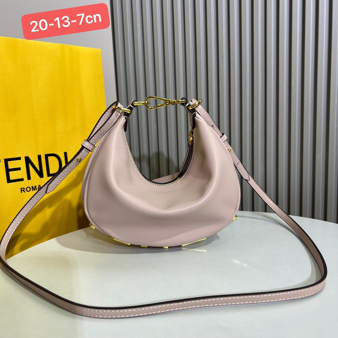 Fen new small moon bag size : 20/13/7 cm