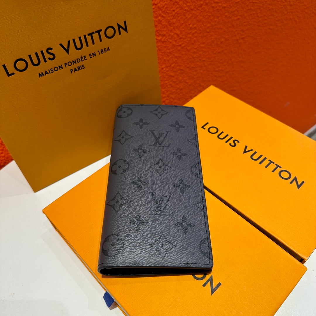 Louis BRAZZA Monogram man and women wallet size: 19×10cm