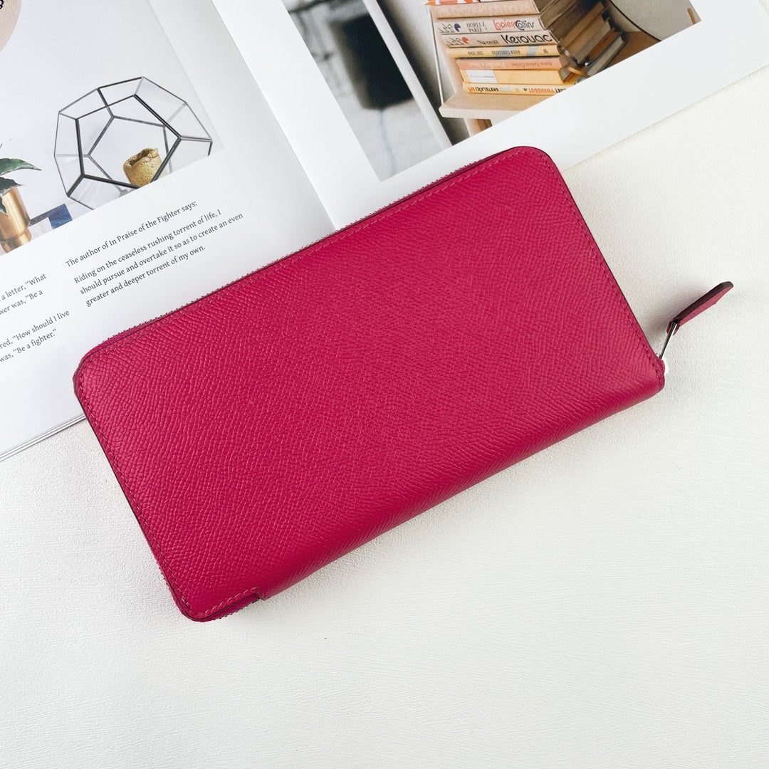 H Silk��in Empson-Barenia leather wallets size : 20x11.5x1.5cm