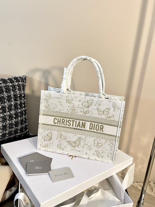 D book tote bag butterfly size: 36×27×16cm