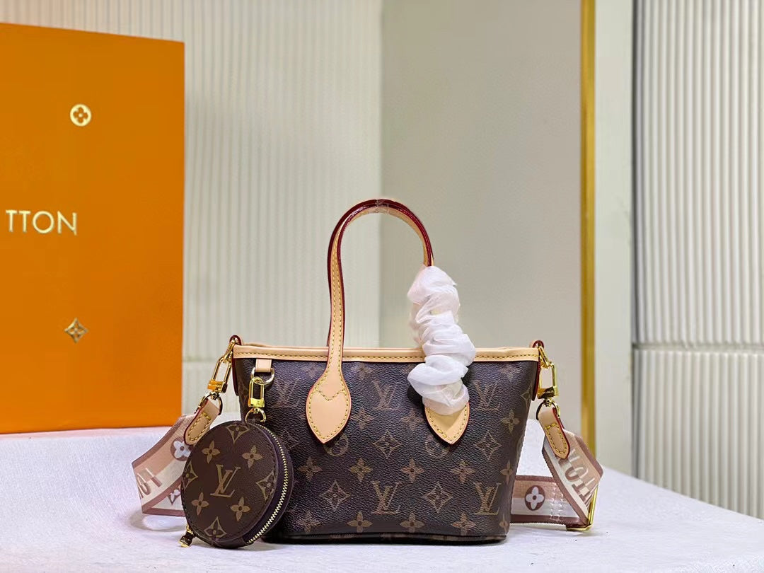 Louis NEVERFULL BB new arrival small size bag size : 24*14*9 cm