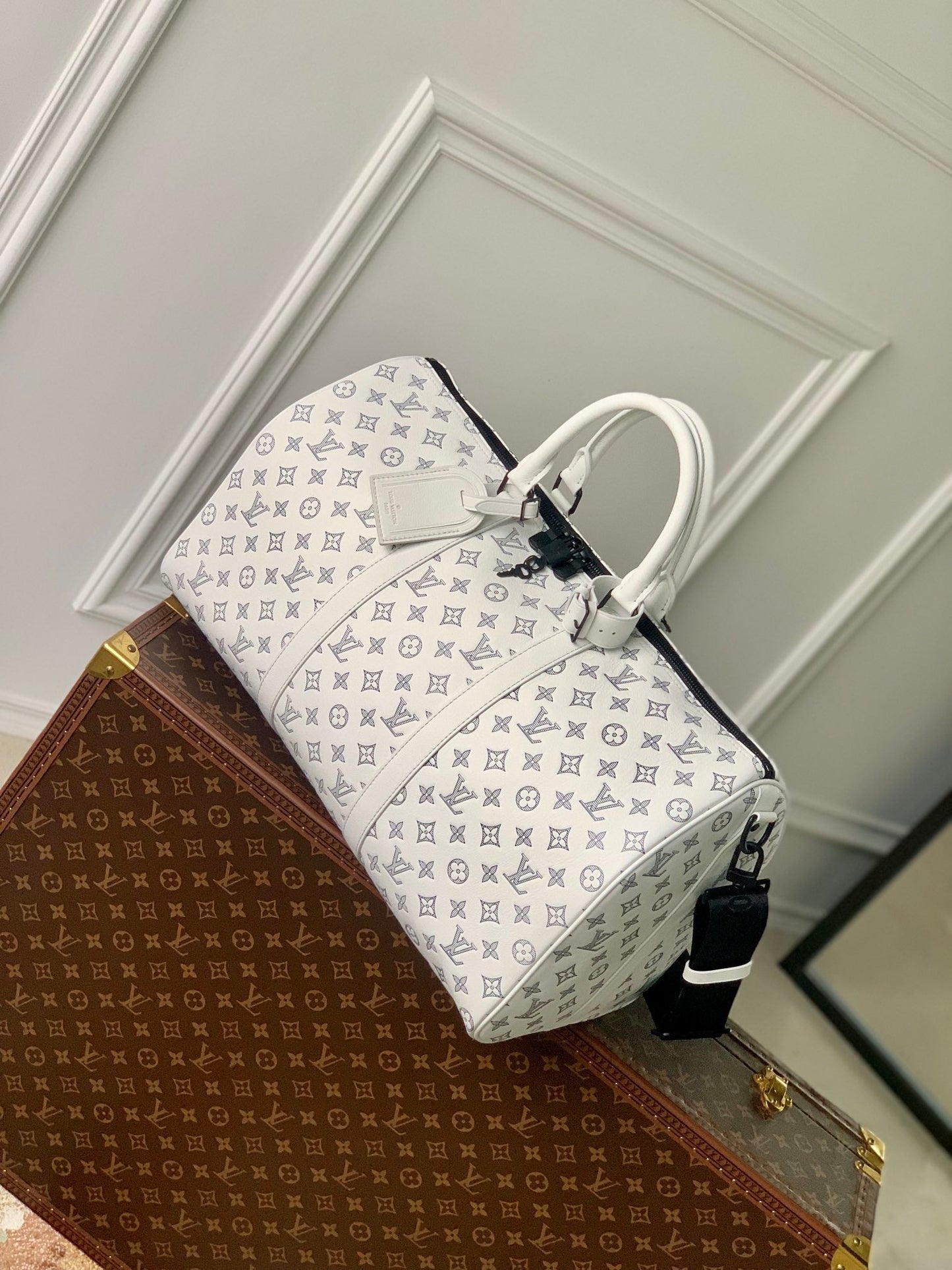Louis M24954 KEEPALL BANDOULIÈRE 50 bag size: 50*29*23 cm