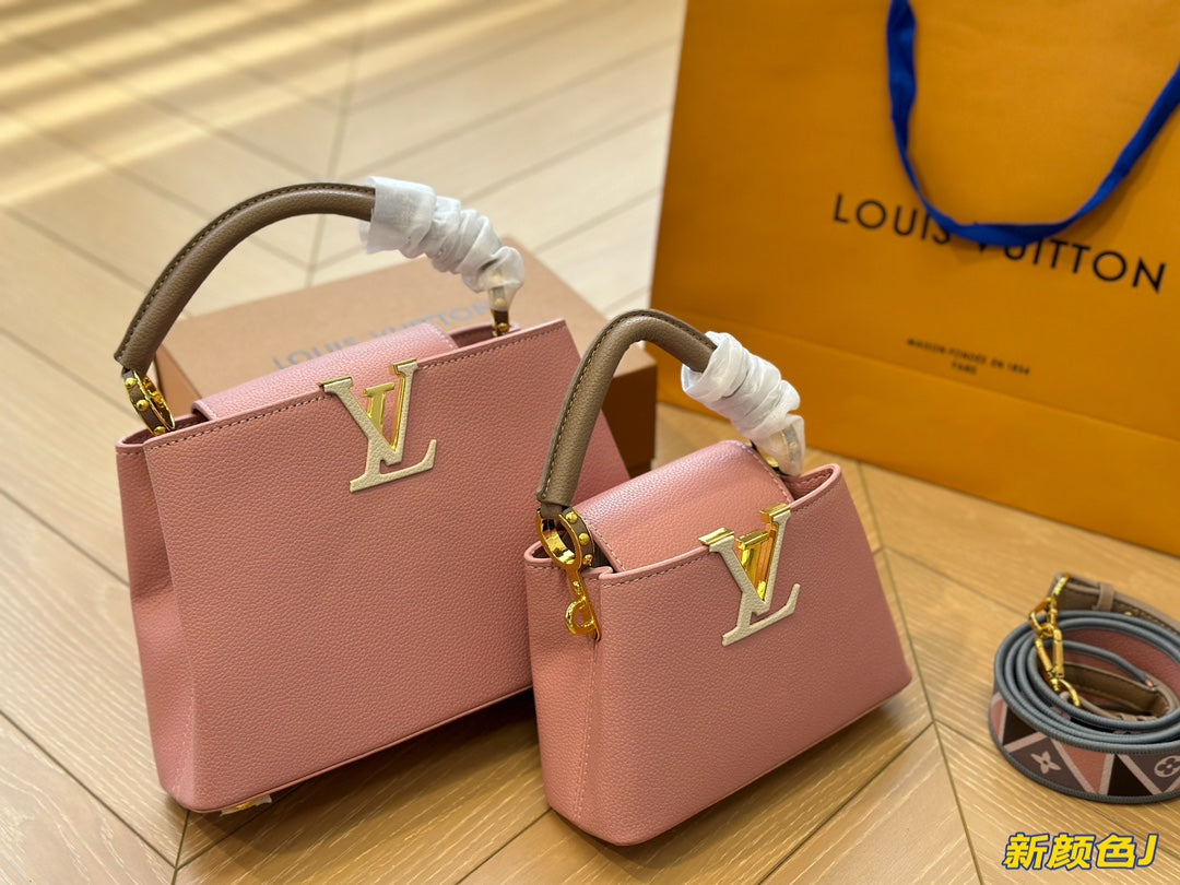 Louis new arrival Capucines monogram bag