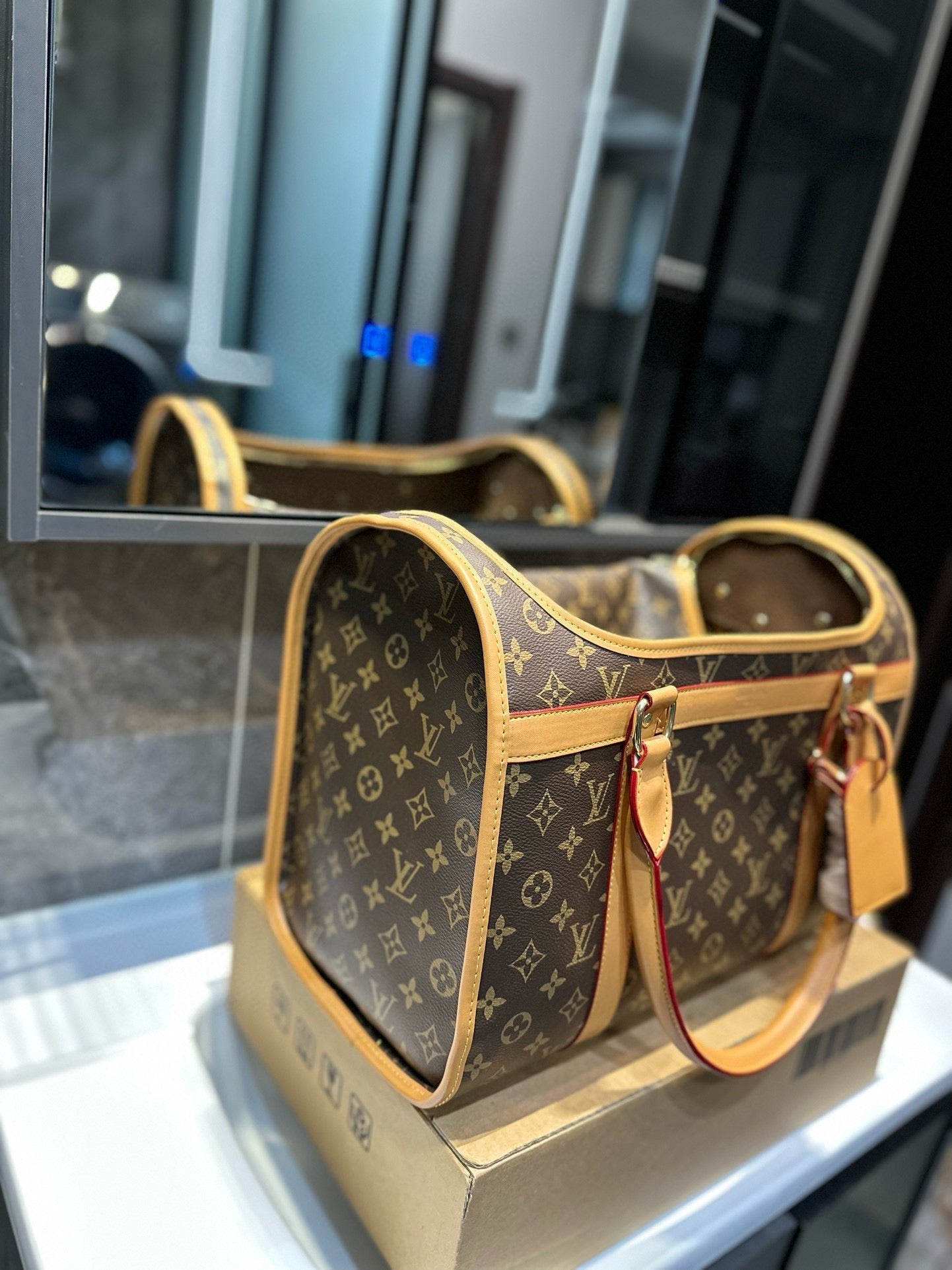 Louis new arrival pet bags size: 39*20*32 cm