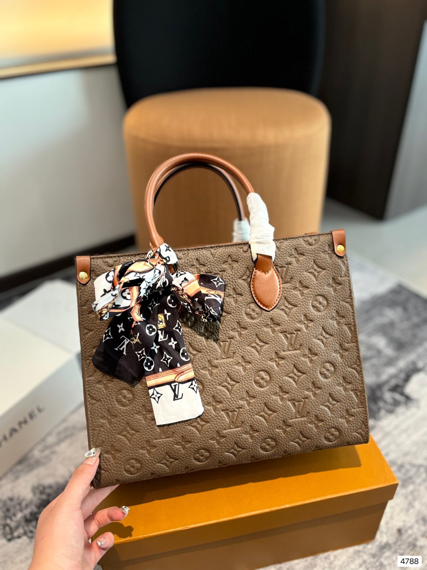 Louis new arrival onthego Monogram Empreinte bag size: 34 cm