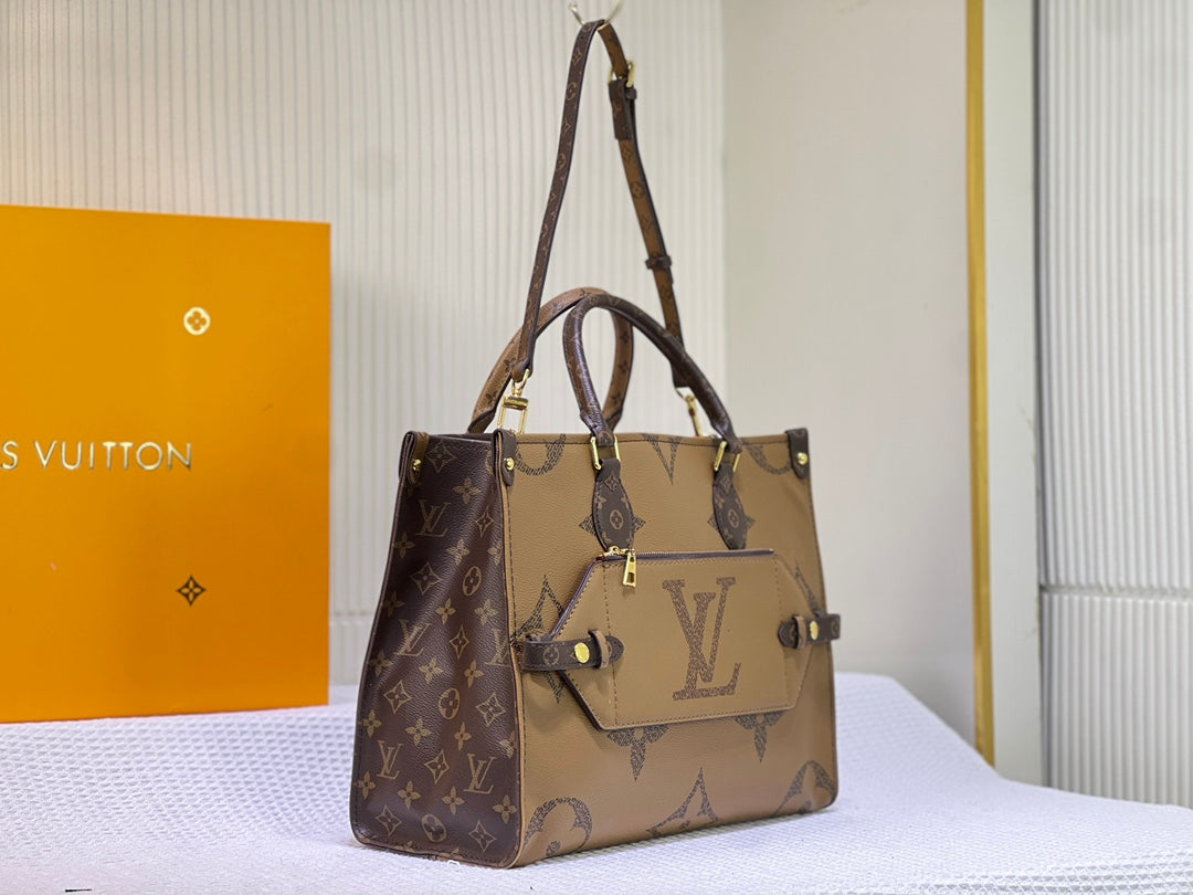Louis new arrival OnTheGo Voyage bag size: 35 cm