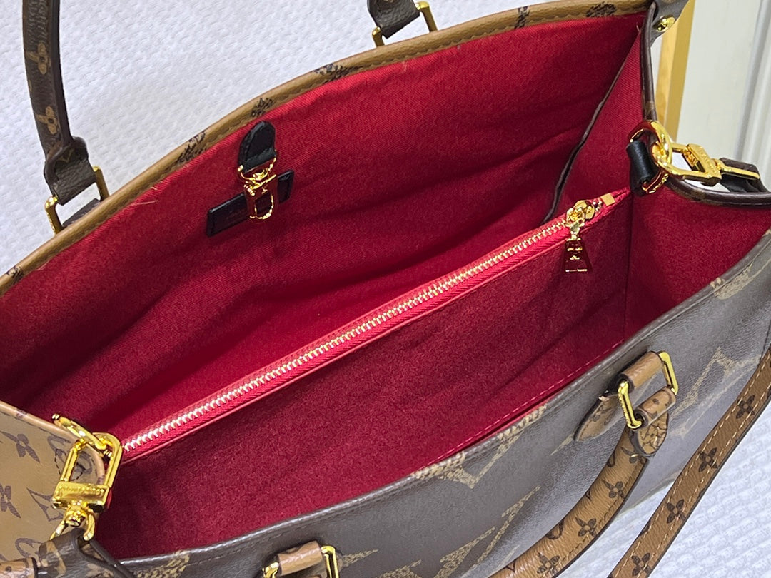 Louis new arrival OnTheGo Voyage bag size: 35 cm