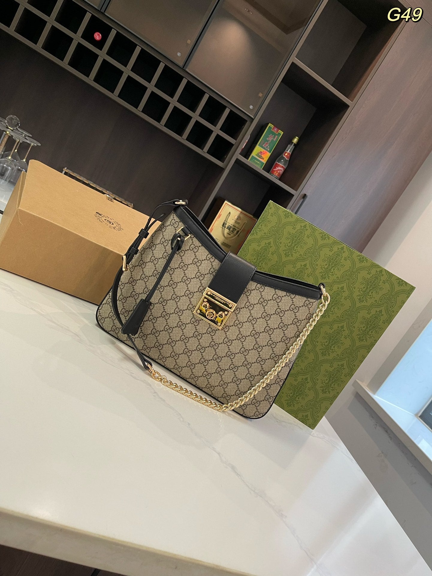 GG Padlock new arrival bag size: 31*22cm