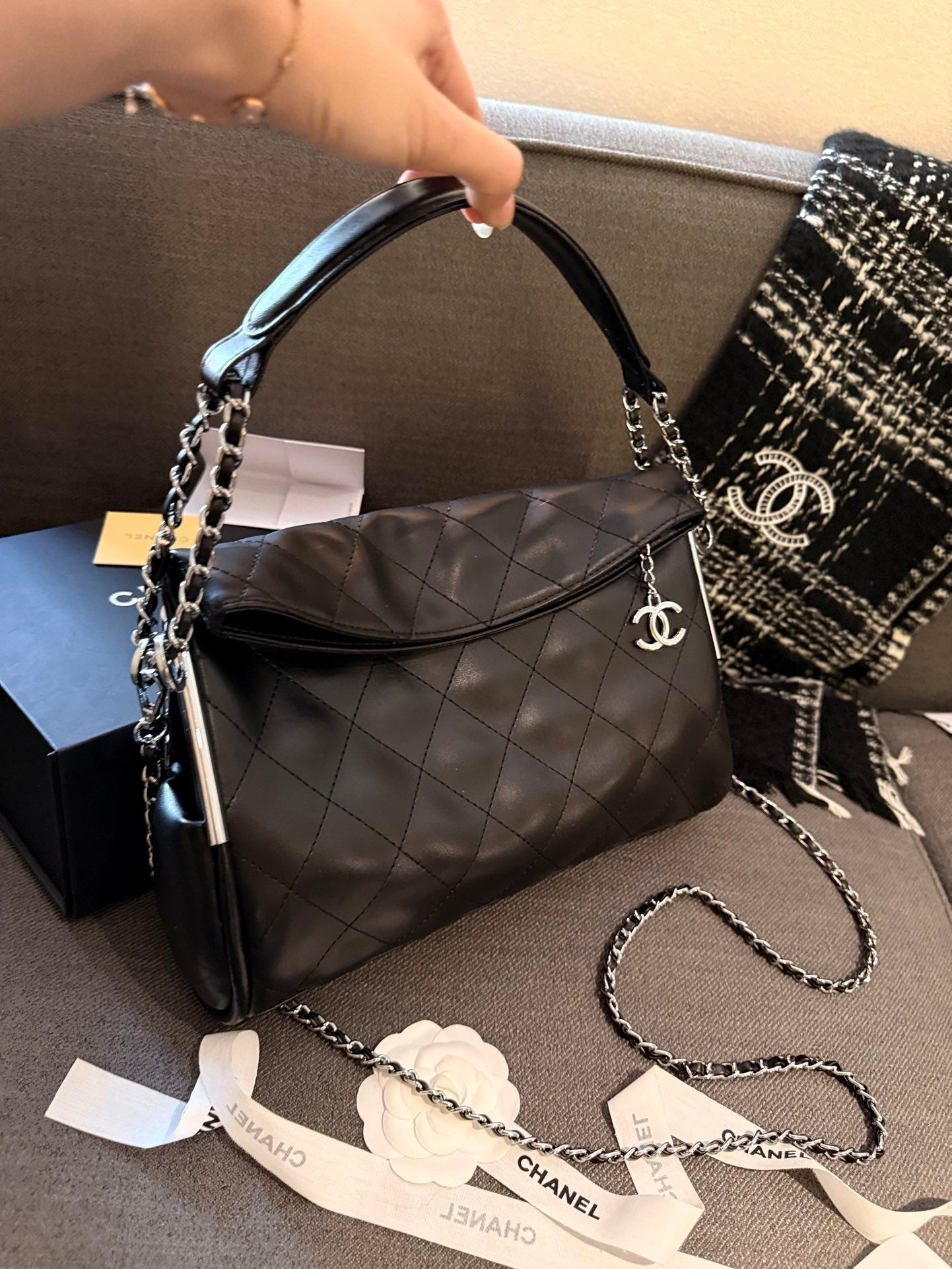 Cc new arrival hobo bag size: 30 cm