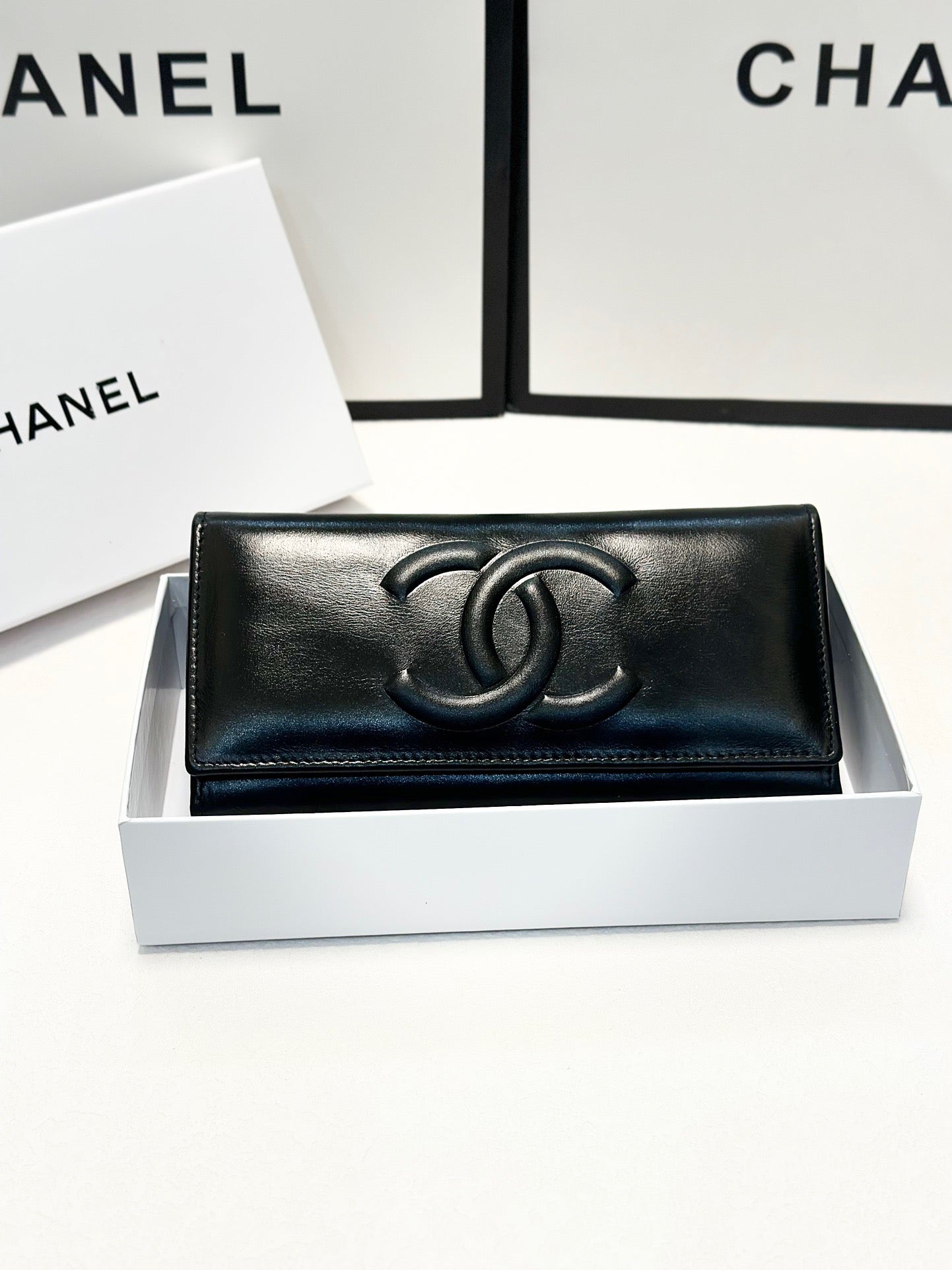 cc new arrival leather wallet size: 19*10 cm