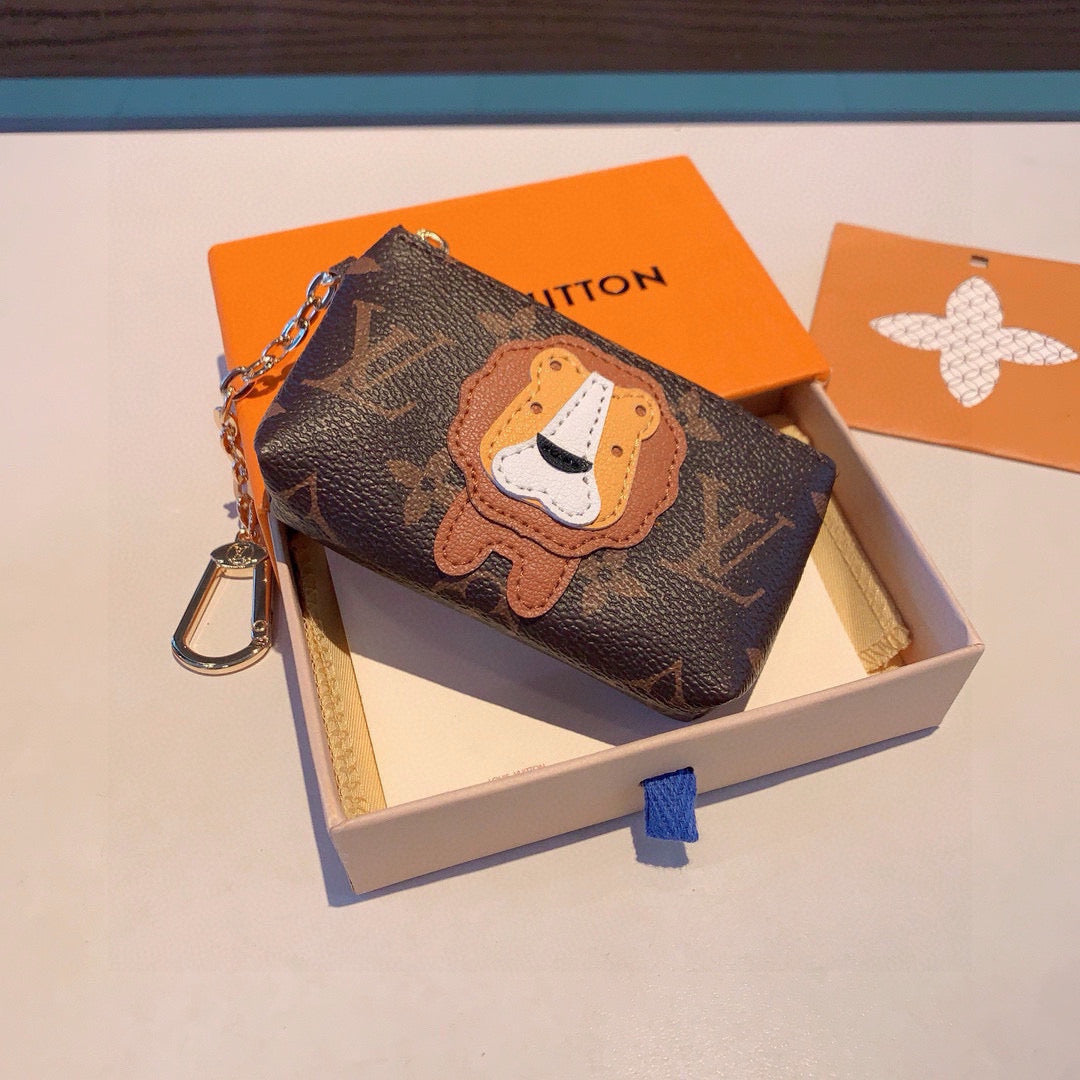 Louis new arrival coin earphone bag wallet