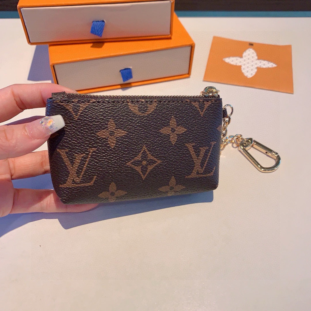 Louis new arrival coin earphone bag wallet