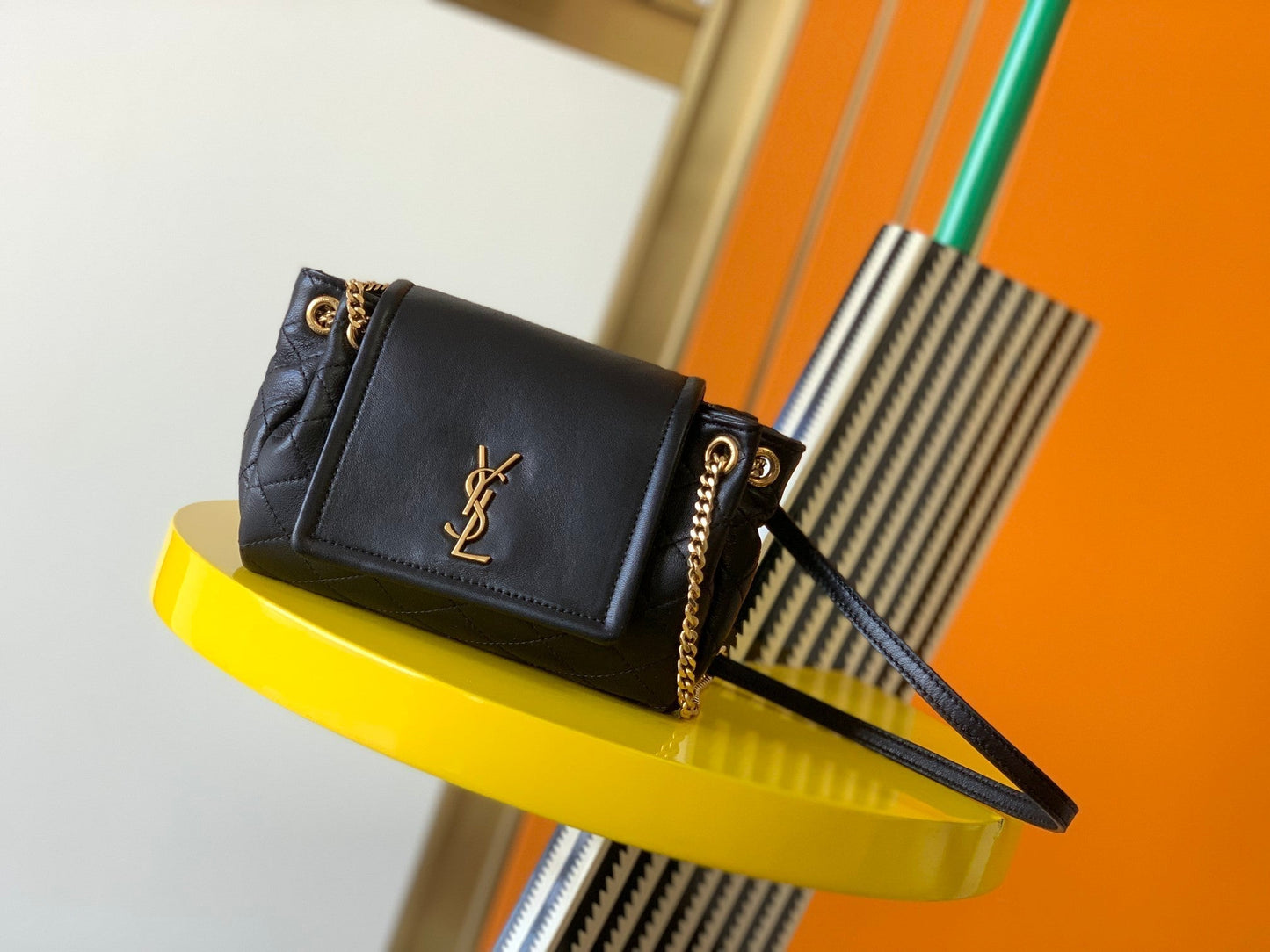 Y Mini Nolita In Lambskin Bag