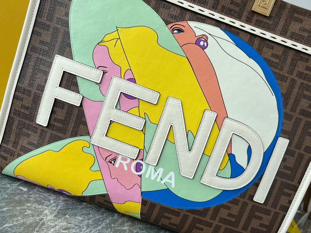 Fd Sunshine Shopper Meduim Bag