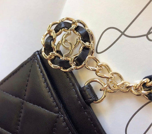 Lambskin Card Holder Lanyard